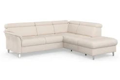 sit&more Ecksofa »Marano L-Form« inklusive Kopfteilverstellung, optional Schlaffunktion & Bettkasten