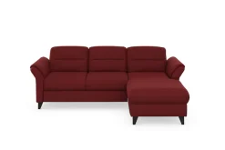 sit&more Ecksofa »Mellum L-Form« Federkern, optional Schlaffunktion, Bettkasten & Armteilfunktion