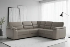 sit&more Ecksofa »Montego Leder, L-Form, B: 255cm« wahlweise mit Schlaffunktion und Schubkasten