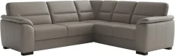 sit&more Ecksofa »Montego Leder, L-Form, B: 255cm« wahlweise mit Schlaffunktion und Schubkasten