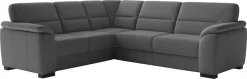 sit&more Ecksofa »Montego L-Form, B: 256 cm, große Stoffauswahl, Komfortsitzhöhe 46 cm« optional Schlaffunktion und Schubkasten mit Stauraum
