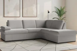 sit&more Ecksofa »Moreno L-Form, B: 238 cm« mit Armteilverstellung, optional Schlaffunktion