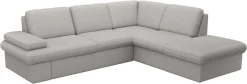 sit&more Ecksofa »Moreno L-Form, B: 238 cm« mit Armteilverstellung, optional Schlaffunktion