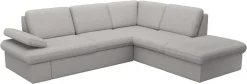 sit&more Ecksofa »Moreno L-Form, B: 238 cm« mit Armteilverstellung, optional Schlaffunktion