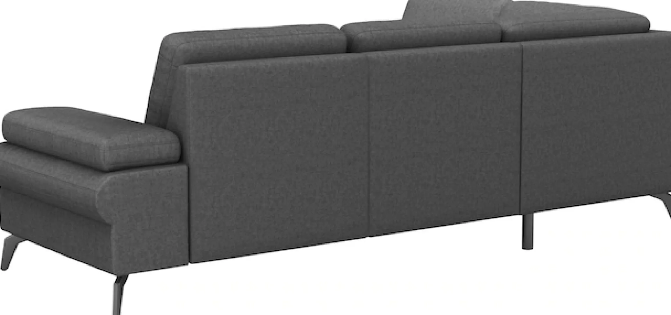 sit&more Ecksofa »Morris Jubi L-Form, B: 238 cm« mit Armteilfunktion & 1 Zierkissen, optional Schlaffunktion