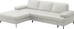 sit&more Ecksofa »Morris Jubi, Recamiere, Breite 247 cm« mit Armteilfunktion,, wahlweise mit Schlaffunktion