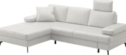 sit&more Ecksofa »Morris Jubi, Recamiere, Breite 247 cm« mit Armteilfunktion,, wahlweise mit Schlaffunktion