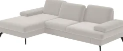 sit&more Ecksofa »Morris L-Form, inkl. Sitztiefenverstellung« wahlweise mit Armteilverstellung, Schlaffunktion & Bettkasten