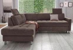 sit&more Ecksofa »Pablo L-Form« wahlweise mit Schlaffunktion