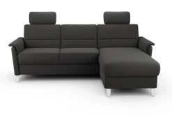 sit&more Ecksofa »Palmera L-Form, B: 244 cm« optional Schlaffunktion & Bettkasten, Federkern