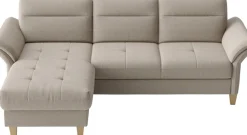 sit&more Ecksofa »Pamela, L-Form, B:230 cm« mit Federkern