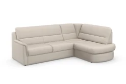 sit&more Ecksofa »Panini L-Form« wahlweise mit Vorziehsitz und Bettkasten