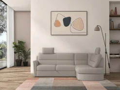 sit&more Ecksofa »Panini L-Form« wahlweise mit Vorziehsitz und Bettkasten