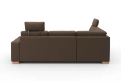sit&more Ecksofa »Quincy L-Form« wahlweise mit Schlaffunktion und Bettkasten