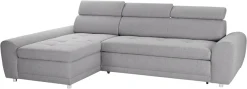 sit&more Ecksofa »Riva L-Form« inklusive Kopteilverstellung, wahlweise mit Schlaffunktion