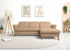 sit&more Ecksofa »Romero L-Form« wahlweise mit oder ohne Relax-Funktion, Schlaffunktion, Bettkasten