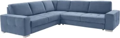 sit&more Ecksofa »Santorini L-Form« mit Federkern und Sitztiefenverstellung, wahlweise mit Schlaffunktion