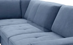 sit&more Ecksofa »Santorini L-Form« mit Federkern und Sitztiefenverstellung, wahlweise mit Schlaffunktion