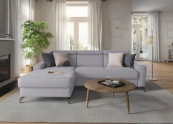 sit&more Ecksofa »Scarlett L-Form« inklusive Kopfteilverstellung, optional Schlaffunktion & Bettkasten