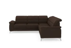 sit&more Ecksofa »Sinatra L-Form« optional mit Kopfteilverstellung und Armteilfunktion