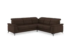 sit&more Ecksofa »Sinatra L-Form« optional mit Kopfteilverstellung und Armteilfunktion