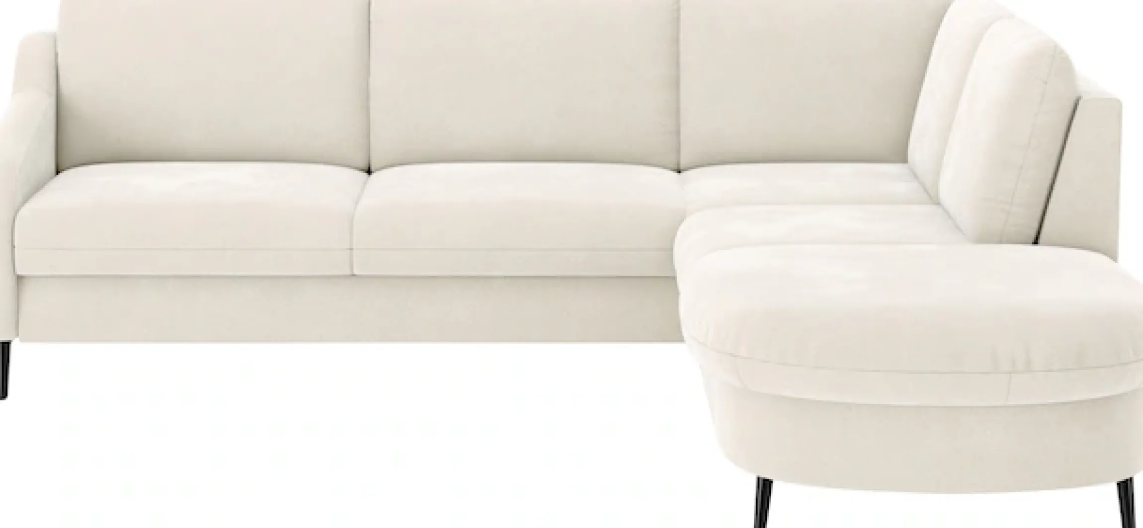 sit&more Ecksofa »Soul L-Form« wahlweise mit Schlaffunktion und Bettkasten oder Schubkasten
