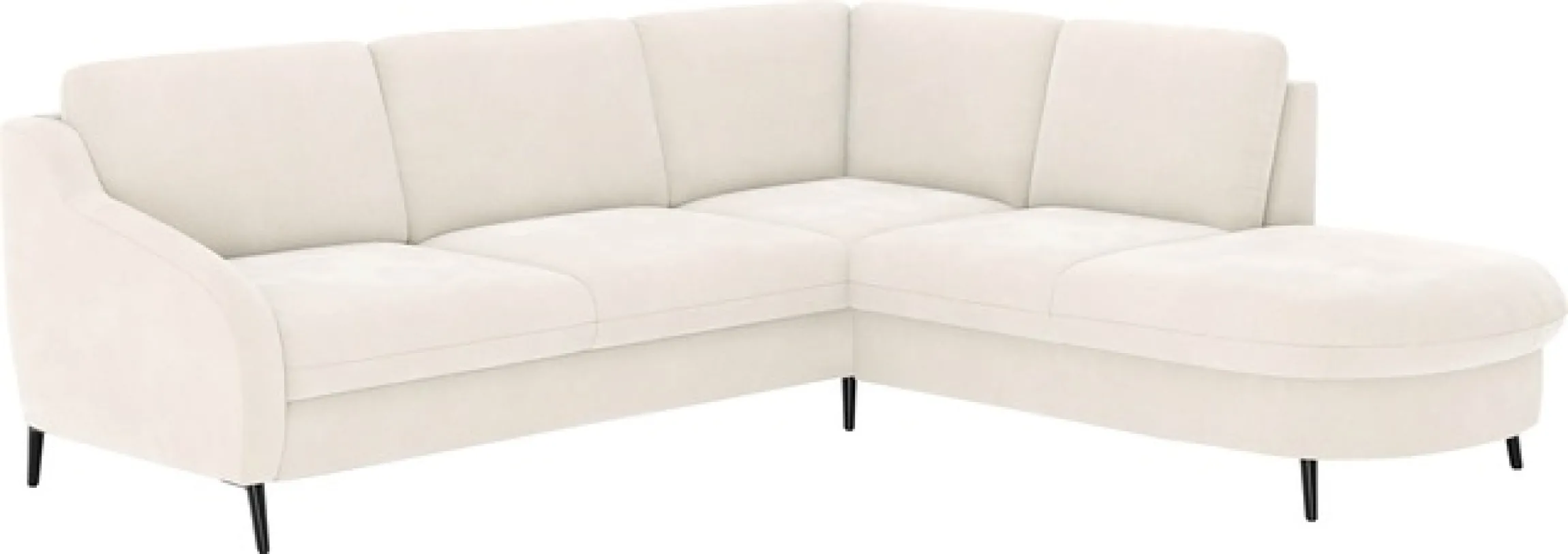 sit&more Ecksofa »Soul L-Form« wahlweise mit Schlaffunktion und Bettkasten oder Schubkasten
