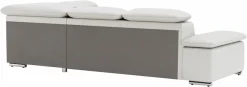 sit&more Ecksofa »Valantine L-Form, B: 272 cm, Leder, mit Arm- und Kopfteilverstellung« optional Schlaffunktion, Komfortsofa, modern