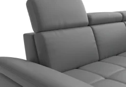 sit&more Ecksofa »Vanity L-Form, B: 264 cm, Leder« Inkl.Sitz-,Kopf-und Armteilverstellung