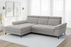 sit&more Ecksofa »Vanity, L-Form, B: 264 cm,« Inkl.Sitz-,Kopf-und Armteilverstellung