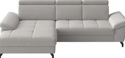 sit&more Ecksofa »Vanity, L-Form, B: 264 cm,« Inkl.Sitz-,Kopf-und Armteilverstellung