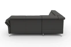 sit&more Ecksofa »Vincenzo L-Form« inklusive Kopfteilverstellung, optional Schlaffunktion & Bettkasten