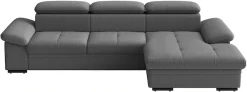 sit&more Ecksofa »Viola, L-Form, B: 260 cm« optional Schlaffunktion,inkl Armteil- & Kopfteilverstellung