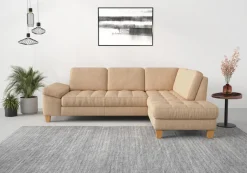 sit&more Ecksofa »Westham L-Form« mit Ottomane, mit oder ohne Schlaffunktion, Bettkasten, Verstellung