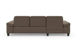 sit&more Ecksofa »Westham L-Form« Recamiere, mit oder ohne Schlaffunktion, Bettkasten, Füße wengefarben