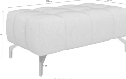 sit&more Hocker »Cool« mit schwarzen Füßen