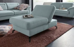 sit&more Hocker »Percy« Fußhöhe 12 cm, mit Klappfunktion, wahlweise in 2 Fußfarben
