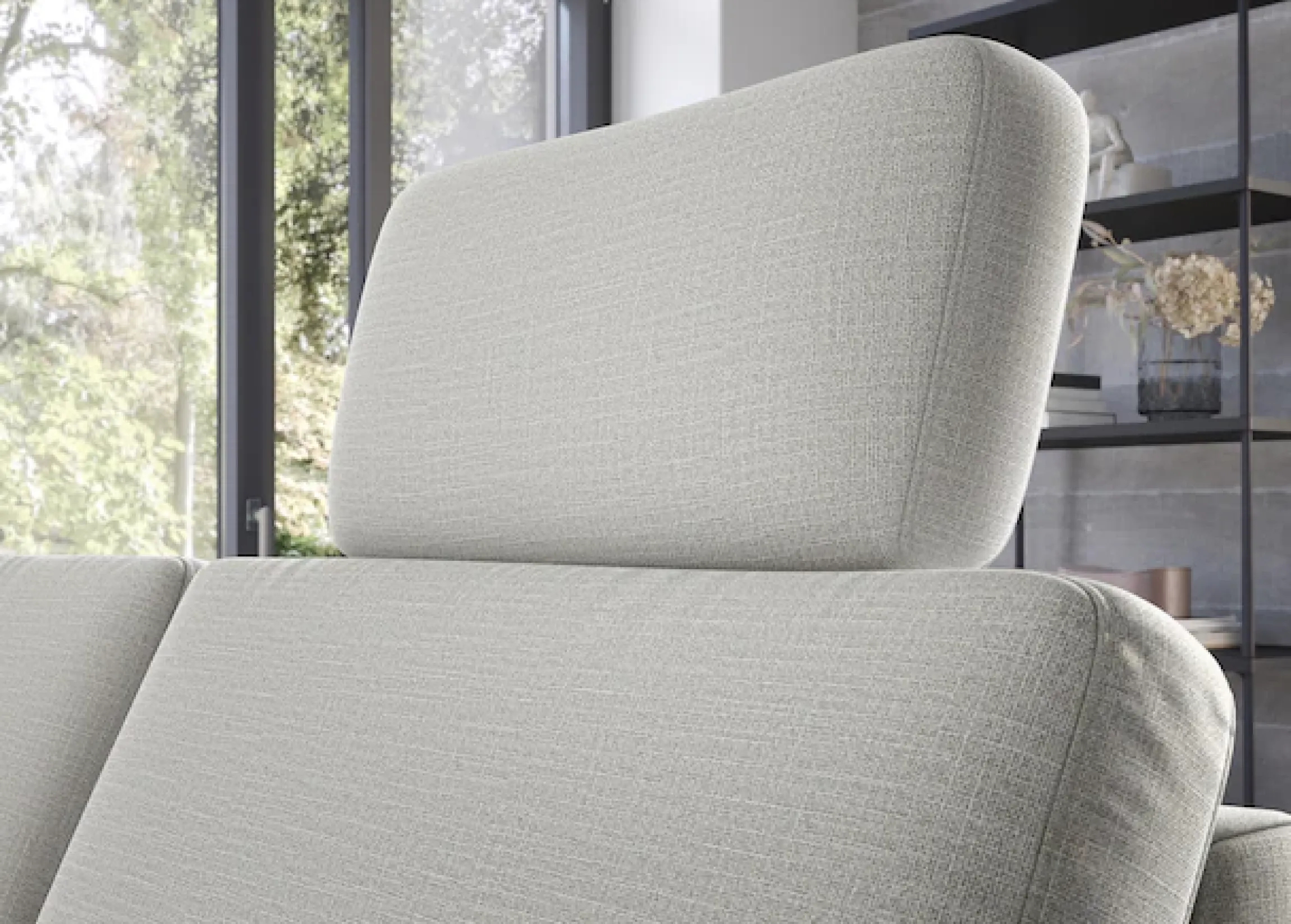 sit&more Kopfstütze »Palmera, B: 50 cm« Set: 2 Stück, passend zur Serie