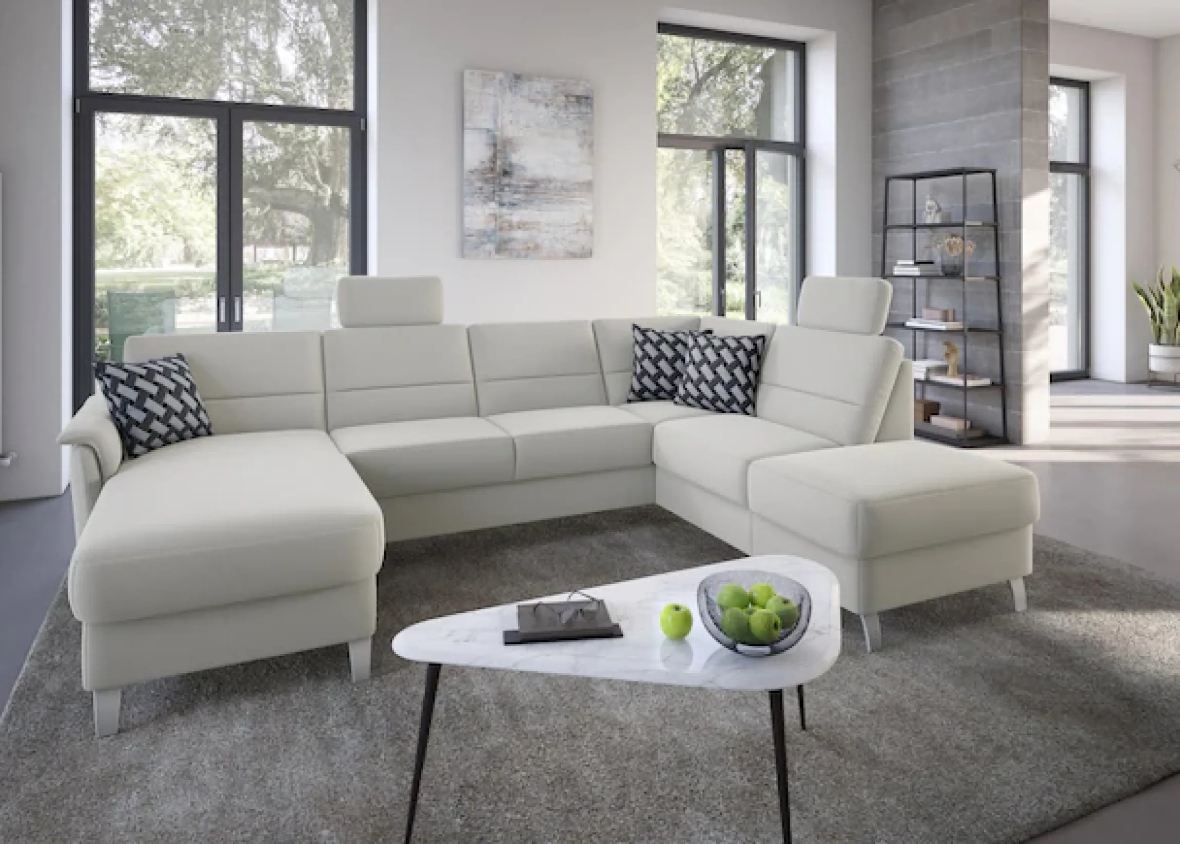 sit&more Kopfstütze »Palmera, B: 50 cm« Set: 2 Stück, passend zur Serie