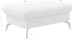 sit&more Polsterhocker »Amica« mit Stauraum