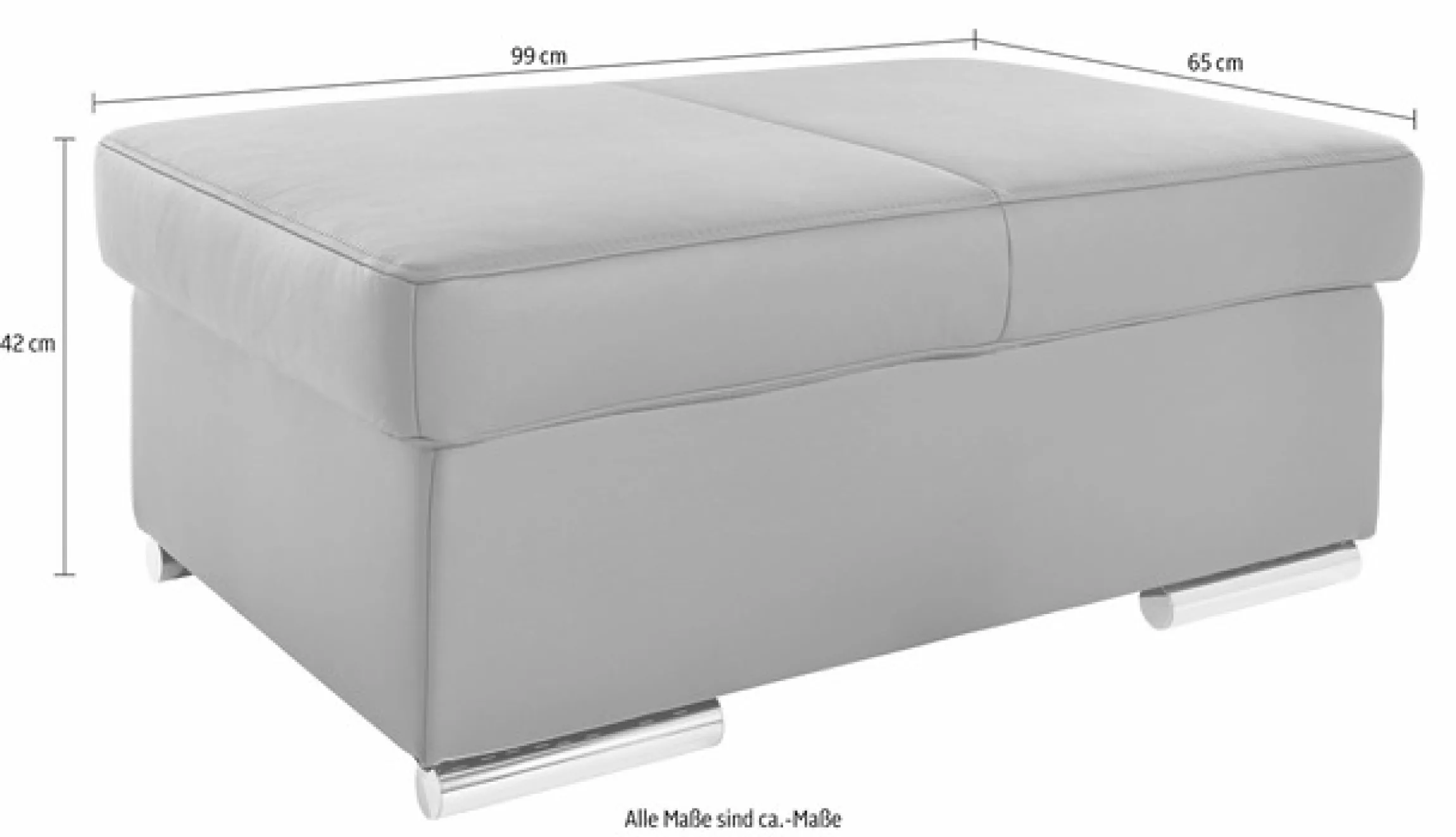 sit&more Polsterhocker »Broadway«