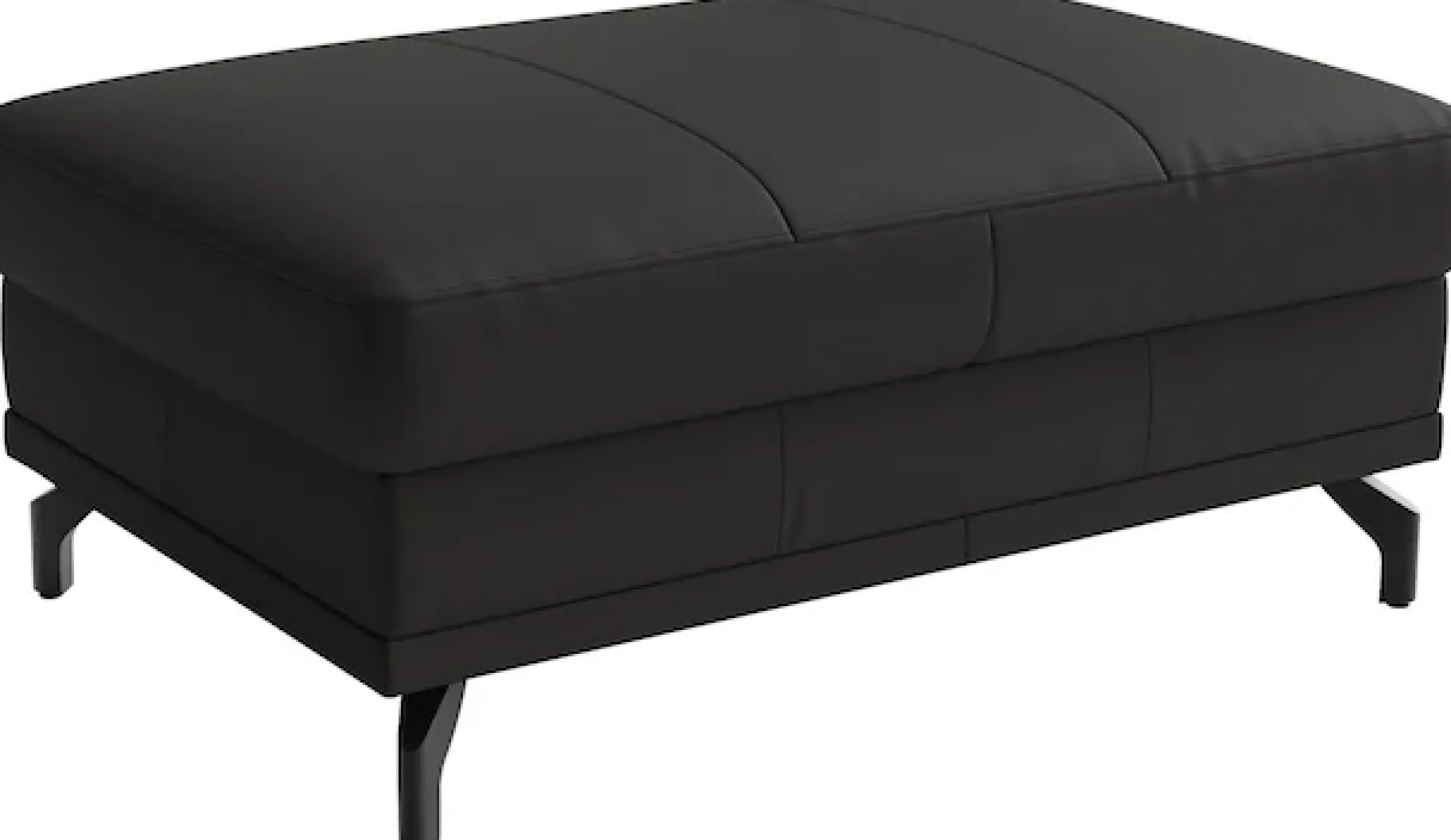 sit&more Polsterhocker »Chelsea, B: 103 cm, Leder« mit praktischem Stauraum, besonders langlebig