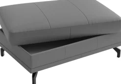 sit&more Polsterhocker »Chelsea, B: 103 cm, Leder« mit praktischem Stauraum, besonders langlebig