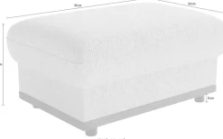 sit&more Polsterhocker »Cordoba« modernes Design