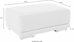 sit&more Polsterhocker »Coria«