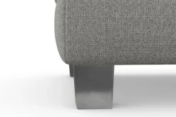 sit&more Polsterhocker »Dundee« mit Klappfunktion, Federkern und hochwertigen Edelstahlfüßen