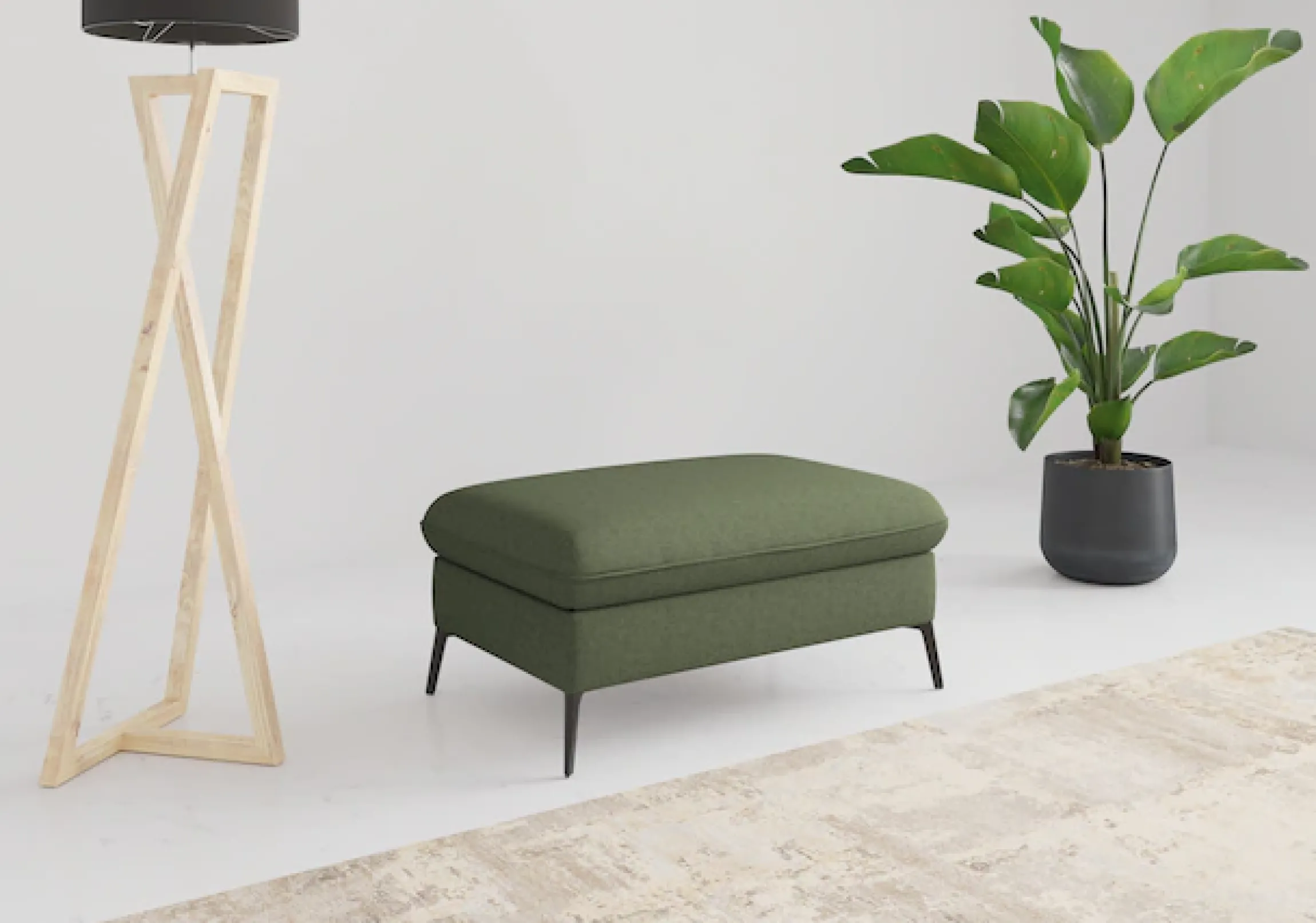 sit&more Polsterhocker »Emely« mit praktischen Stauraum