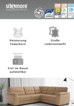 sit&more Polsterhocker »Montego«