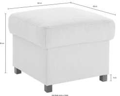 sit&more Polsterhocker »Montego«