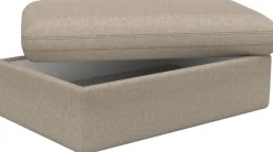 sit&more Polsterhocker »Moreno, B: 90 cm« mit Stauraum, individuell kombinierbar